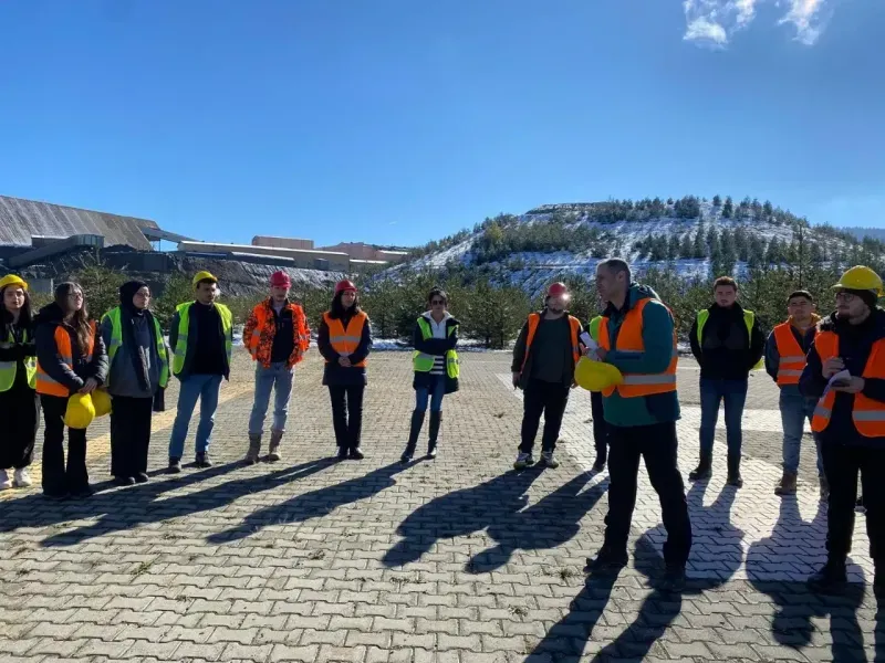 Küre Eti Bakır Maden İşletmesi’nde Ormancılık Uygulamaları Dersi gerçekleştirildi 